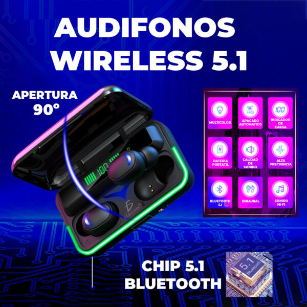 AURICULARES INÁLAMBRICOS e10